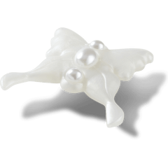 Crocs - Meta Jelly White Butterfly Jibbitz™ charms