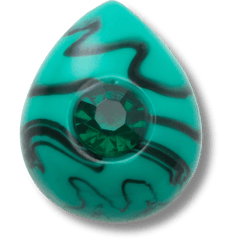 Crocs - Emerald May Birthstone Collection Jibbitz™ charms