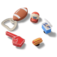 Crocs - Tailgate 5 Pack Jibbitz™ charms