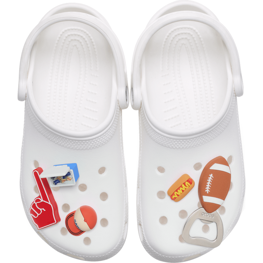 Crocs - Tailgate 5 Pack Jibbitz™ charms
