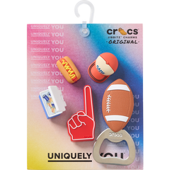 Crocs - Tailgate 5 Pack Jibbitz™ charms