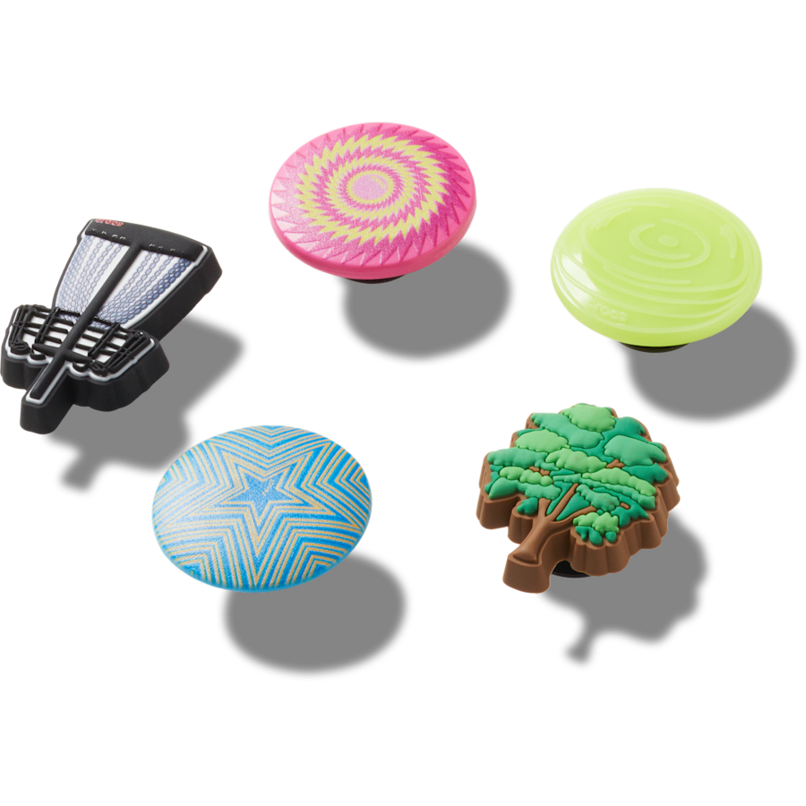 Crocs - Disc Golf 5 Pack Jibbitz™ charms