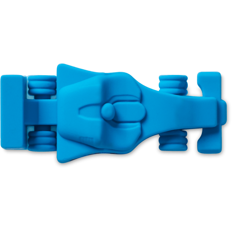 Crocs - 3D Blue Race Car Jibbitz™ charms