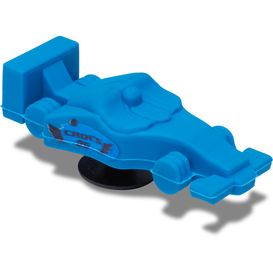 Crocs - 3D Blue Race Car Jibbitz™ charms