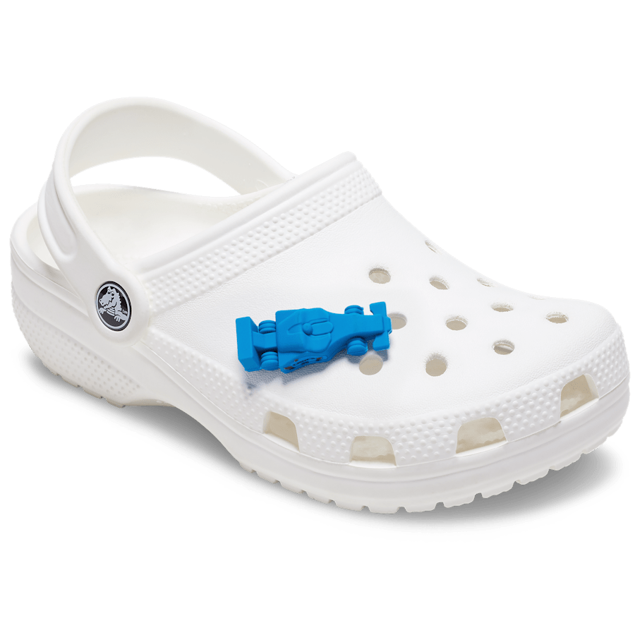 Crocs - 3D Blue Race Car Jibbitz™ charms