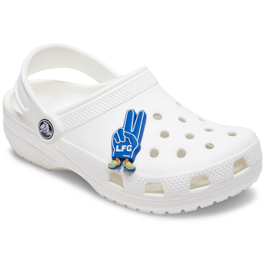 Crocs - LFG Foam Peace Sign Jibbitz™ charms
