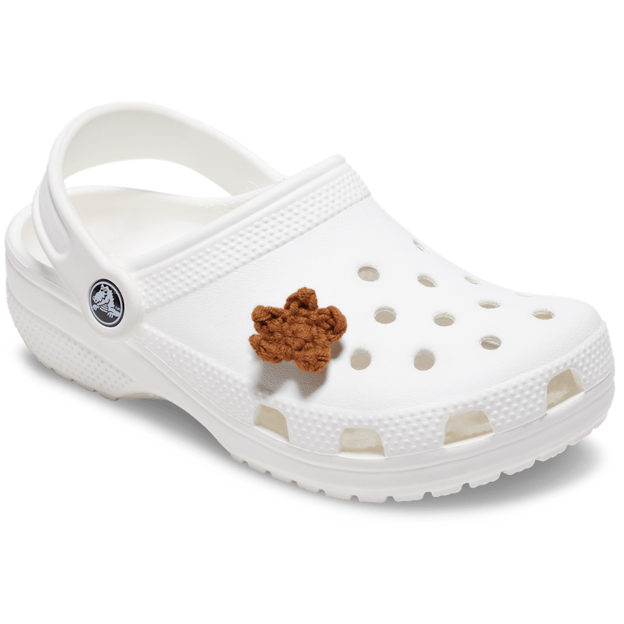 Crocs - Crafted Crochet Brown Star Jibbitz™ charms