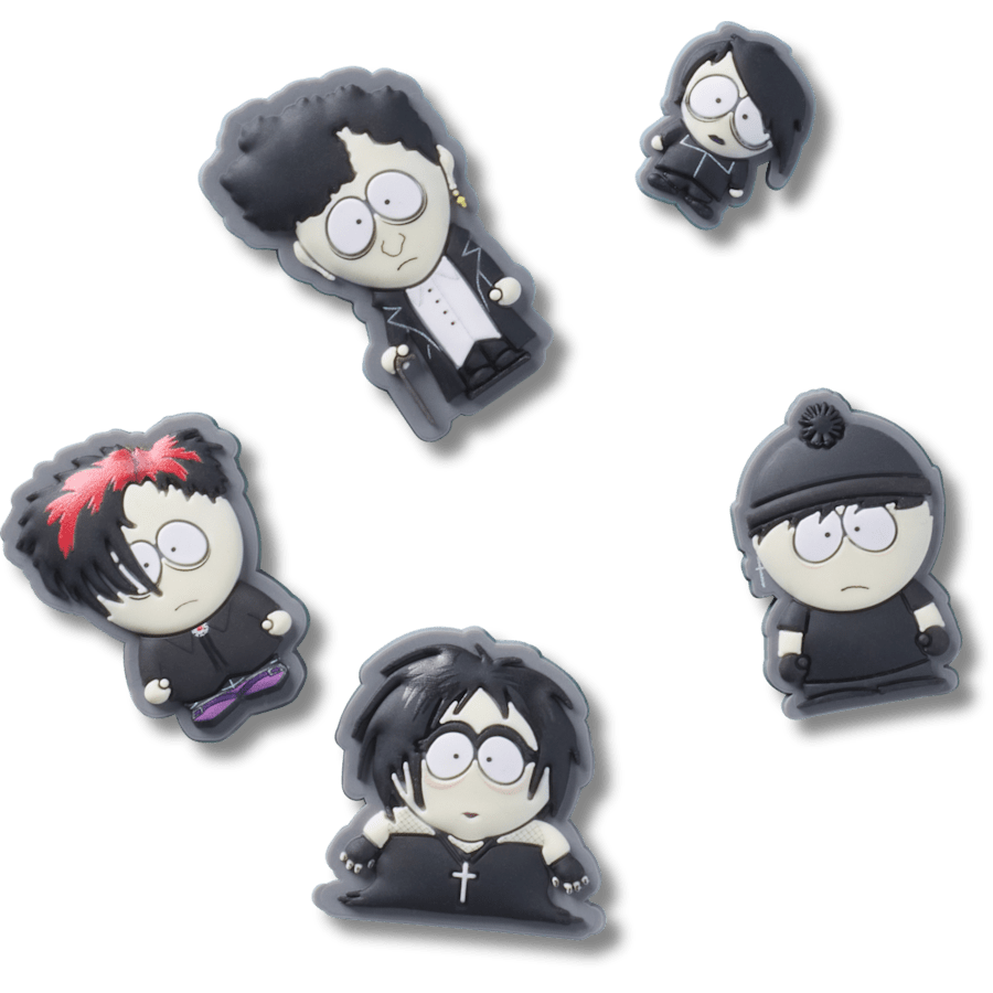 Crocs - South Park Goth Kids 5 Pack Jibbitz Shoe Charm