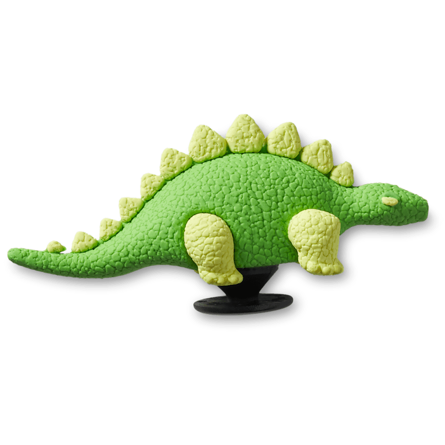 Crocs - 3D Green Dino with Scales Jibbitz™ charms