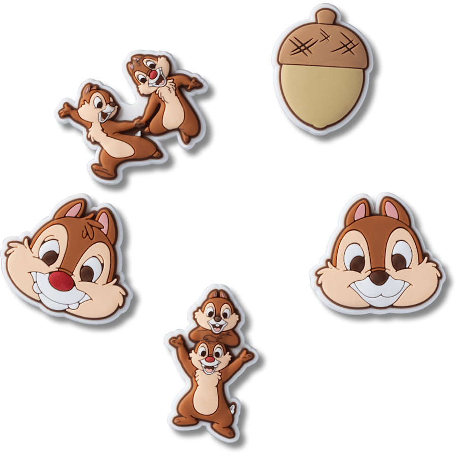 Crocs - Disney Chip n Dale 5 Pack Jibbitz™ charms