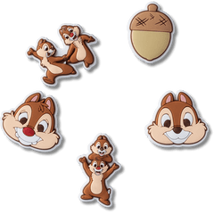Crocs - Disney Chip n Dale 5 Pack Jibbitz™ charms