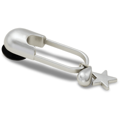 Crocs - Silver Meta Safety Pin Jibbitz™ charms