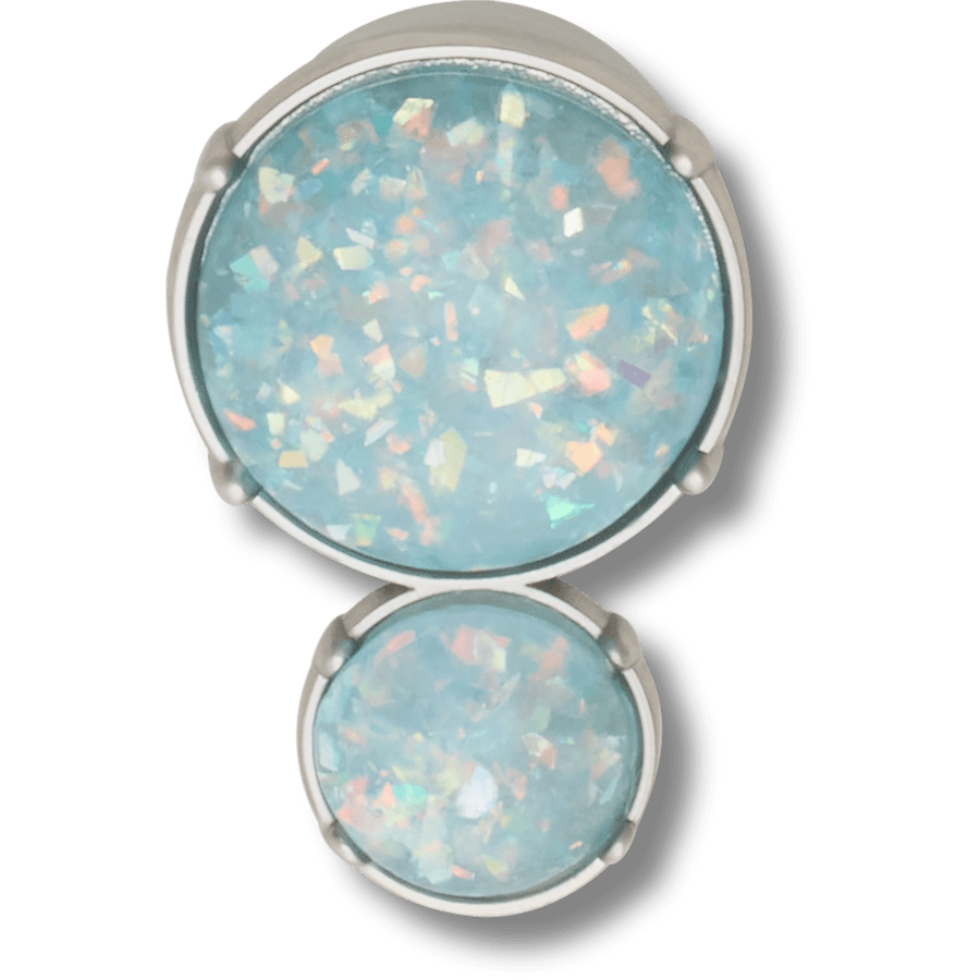 Crocs - Opalescent Meta Double Gem Jibbitz™ charms