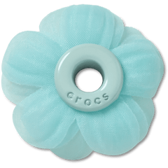 Crocs - Blue Chiffon Grommet Jibbitz™ charms