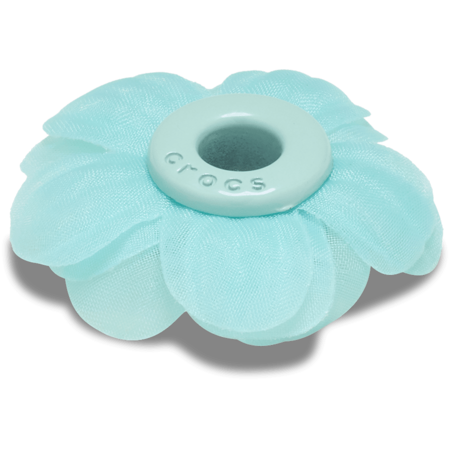 Crocs - Blue Chiffon Grommet Jibbitz™ charms