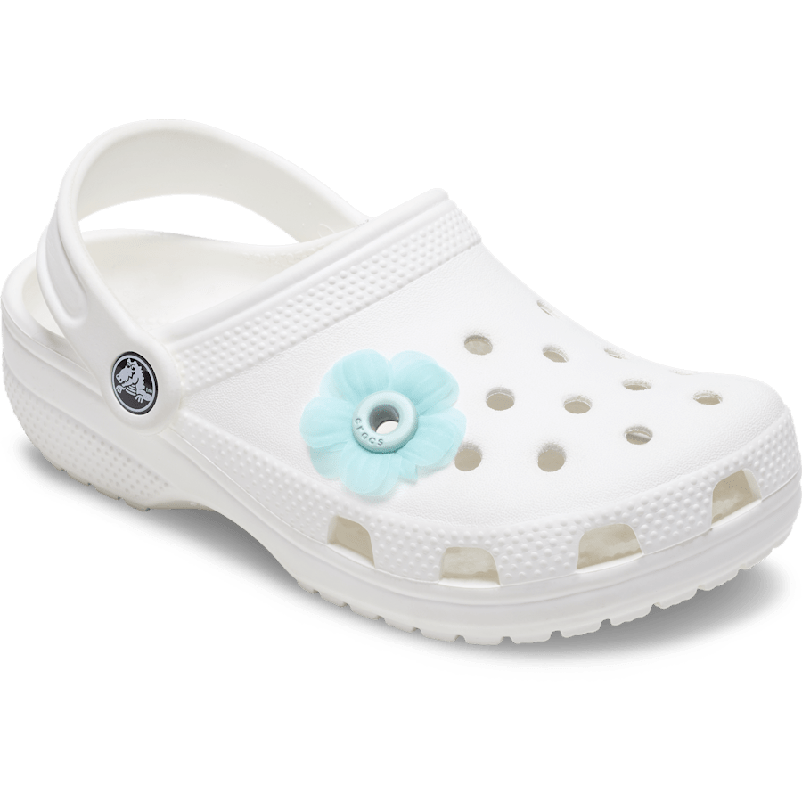 Crocs - Blue Chiffon Grommet Jibbitz™ charms