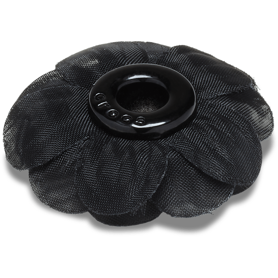 Crocs - Black Chiffon Grommet Jibbitz™ charms