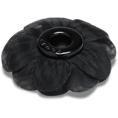 Crocs - Black Chiffon Grommet Jibbitz™ charms