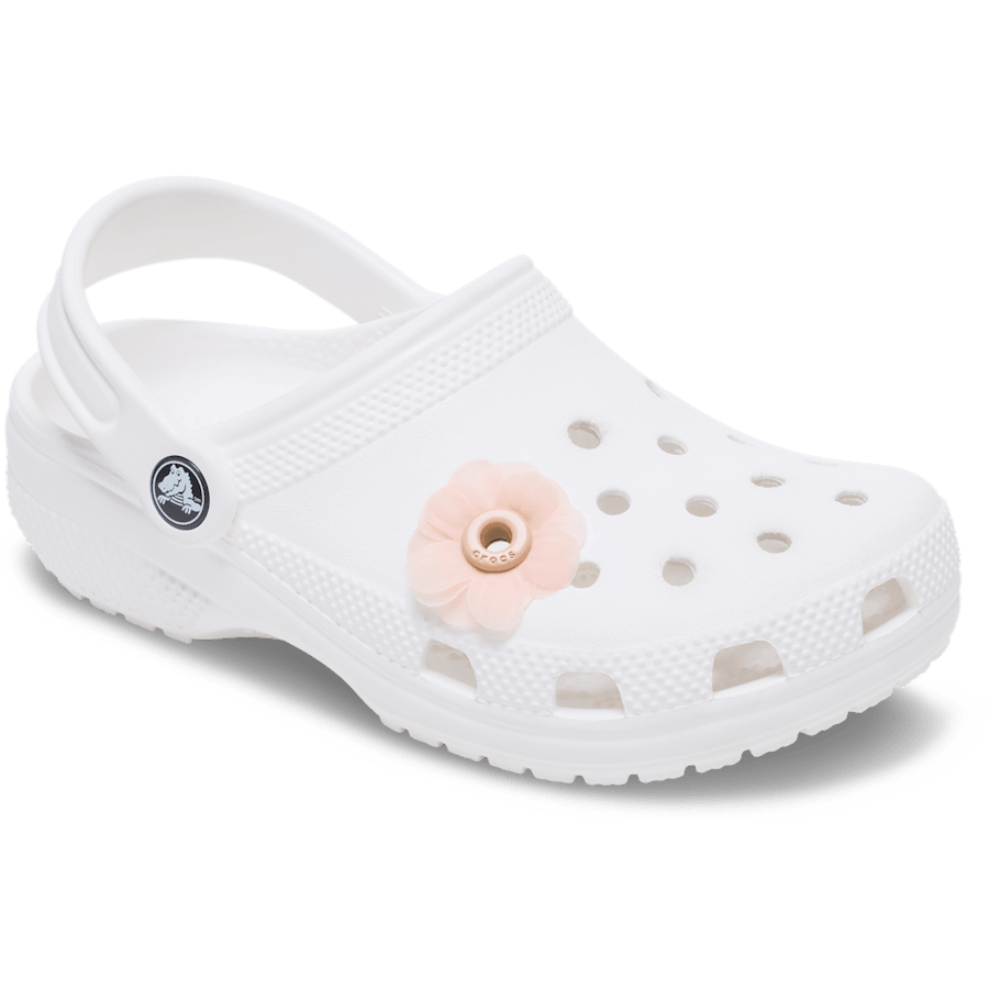 Crocs - Pink Chiffon Grommet Jibbitz™ charms