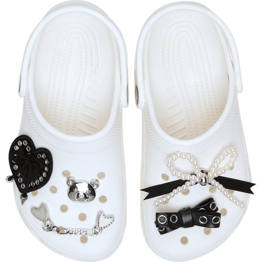 Crocs - Indie Luxe Silver 5 Pack Jibbitz™ charms