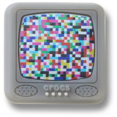 Crocs - Lights Up Pixelated TV Jibbitz™ charms