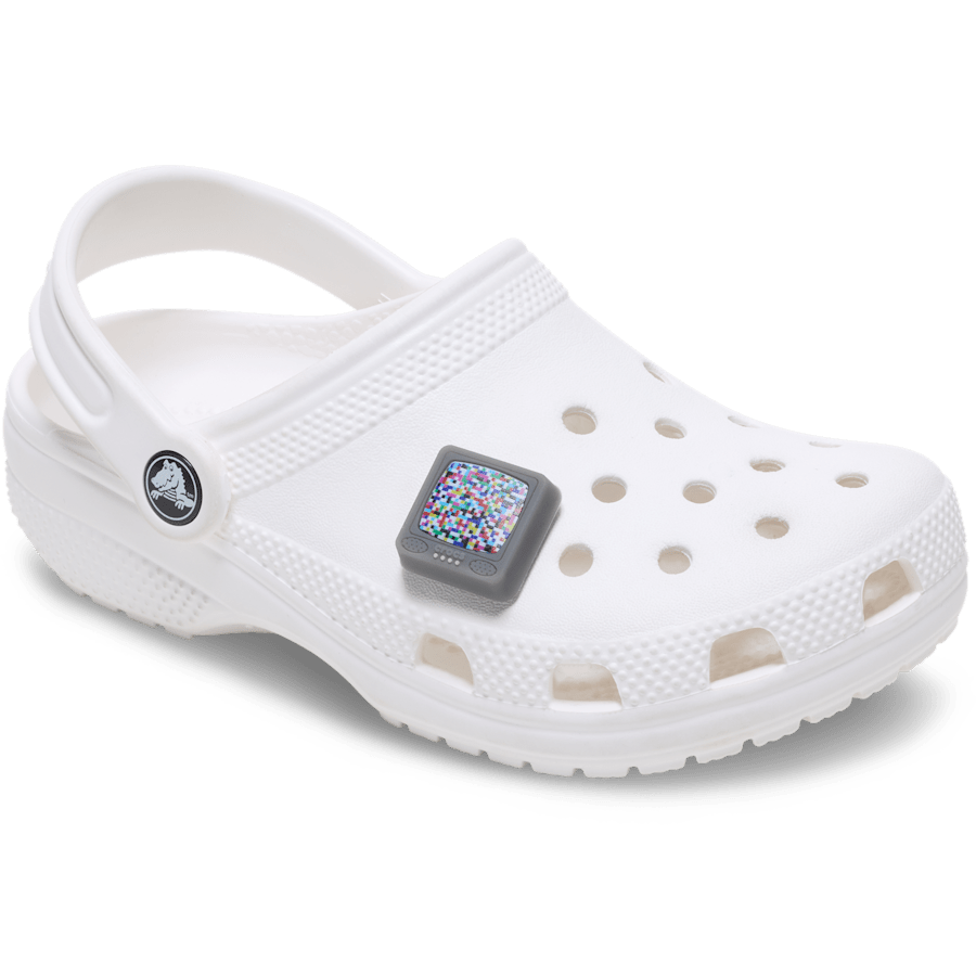 Crocs - Lights Up Pixelated TV Jibbitz™ charms