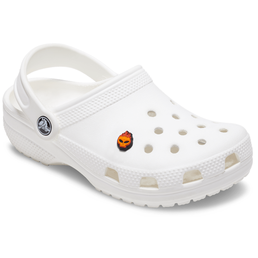 Crocs - Flaming Skull Jibbitz™ charms