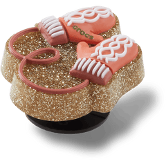 Crocs - Glitter Pink Mittens Jibbitz™ charms