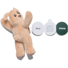 Crocs - Huggitz Brown Puppy Jibbitz Shoe Charm