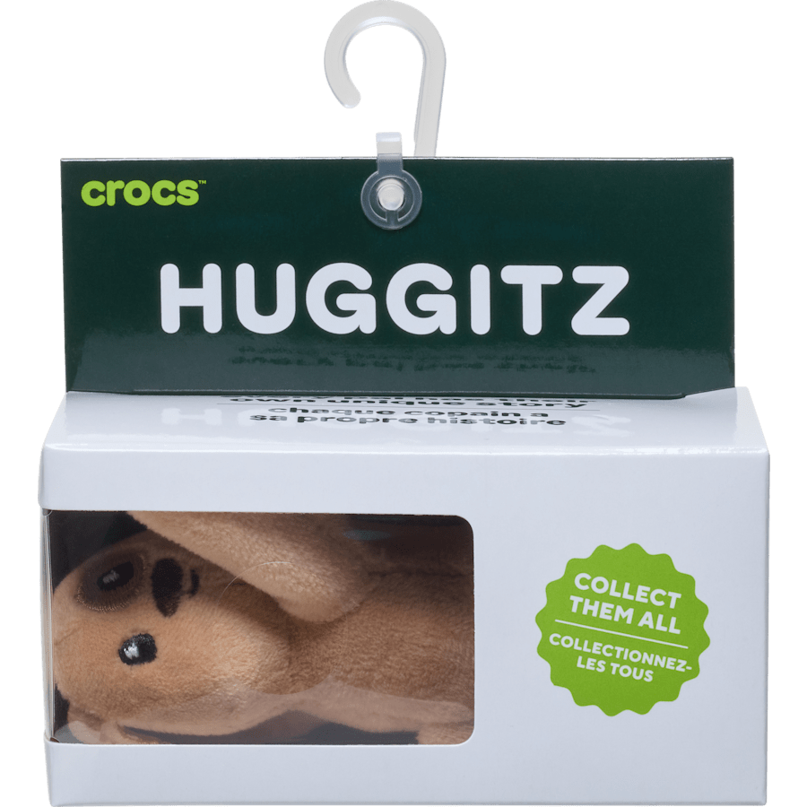 Crocs - Huggitz Brown Puppy Jibbitz Shoe Charm