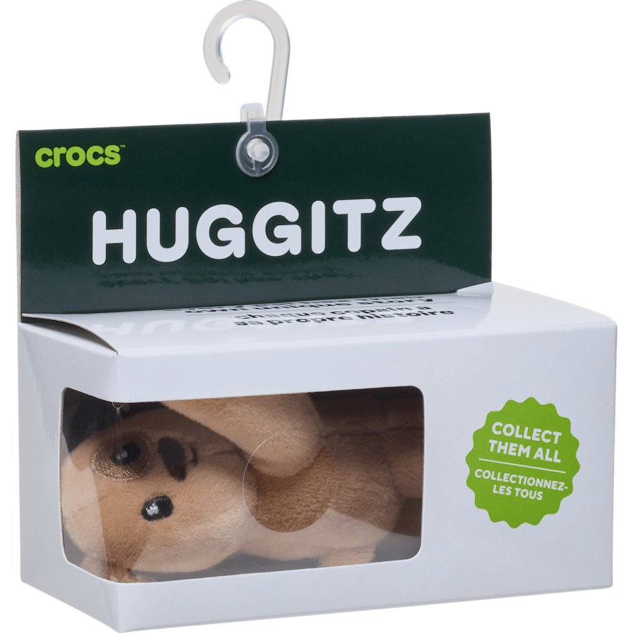 Crocs - Huggitz Brown Puppy Jibbitz Shoe Charm