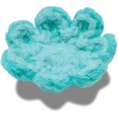 Crocs - Crochet Blue Flower Jibbitz™ charms