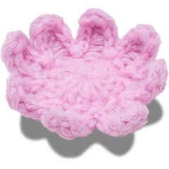 Crocs - Crochet Light Pink Flower Jibbitz™ charms