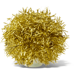 Crocs - Gold Tinsel Pom Jibbitz™ charms