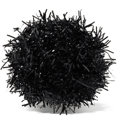 Crocs - Black Tinsel Pom Jibbitz™ charms