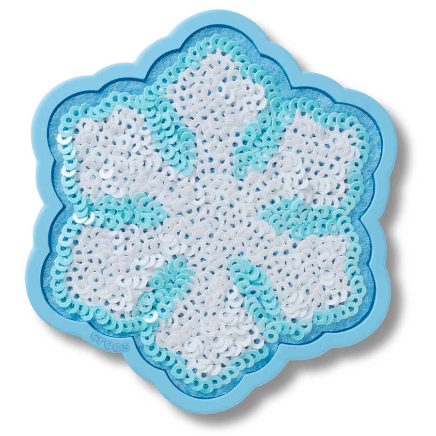 Crocs - Sequin Snowflake Jibbitz™ charms