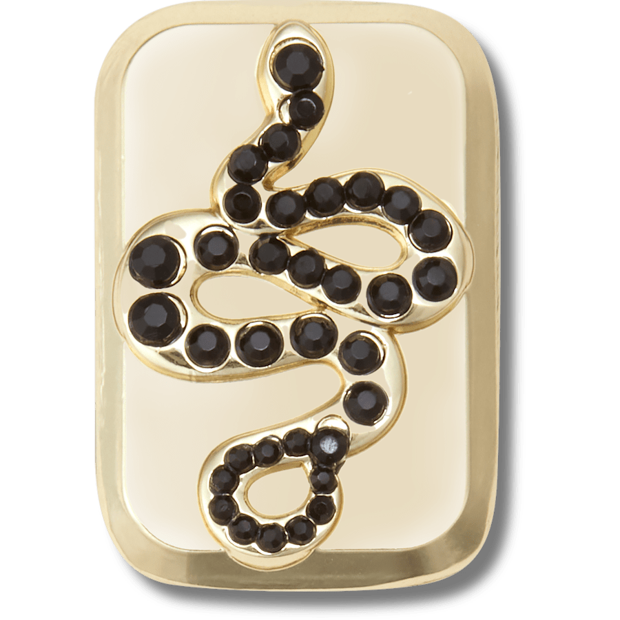Crocs - Gold Snake Emblem Jibbitz™ charms