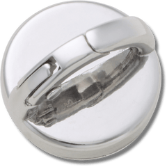 Crocs - Silver Interchangeable Stud Jibbitz™ charms