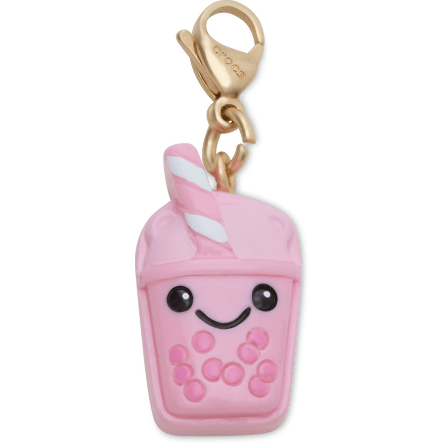 Crocs - Cute Pink Boba Charm Jibbitz Shoe Charm
