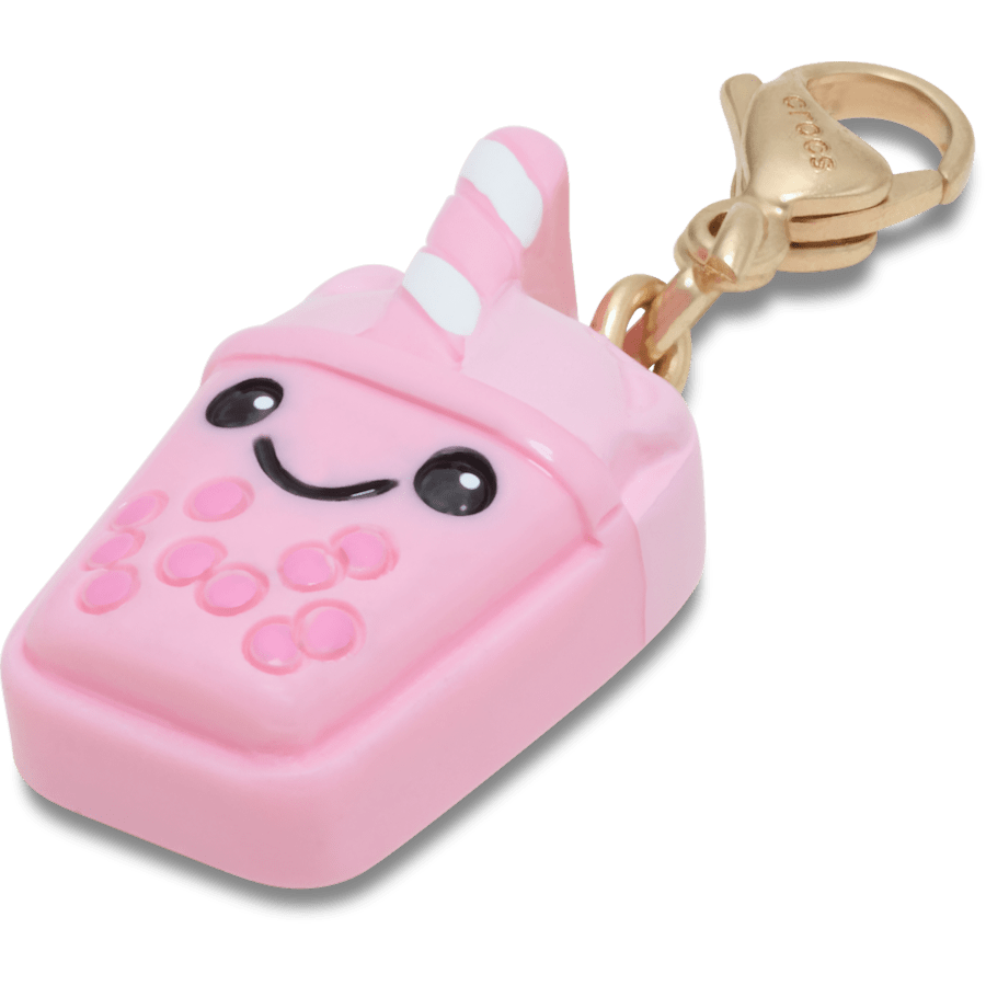 Crocs - Cute Pink Boba Charm Jibbitz Shoe Charm