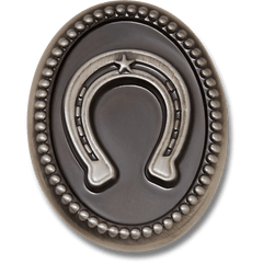 Crocs - Silver Horseshoe Jibbitz™ charms