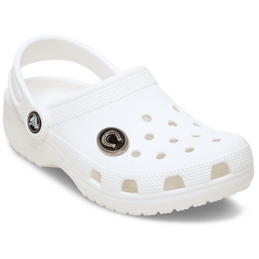 Crocs - Silver Horseshoe Jibbitz™ charms