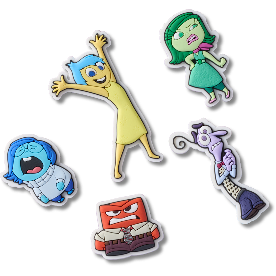 Crocs - Pixar Inside Out 5 Pack Jibbitz™ charms