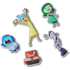 Crocs - Pixar Inside Out 5 Pack Jibbitz™ charms