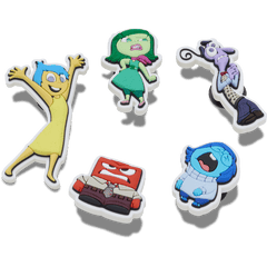 Crocs - Pixar Inside Out 5 Pack Jibbitz™ charms
