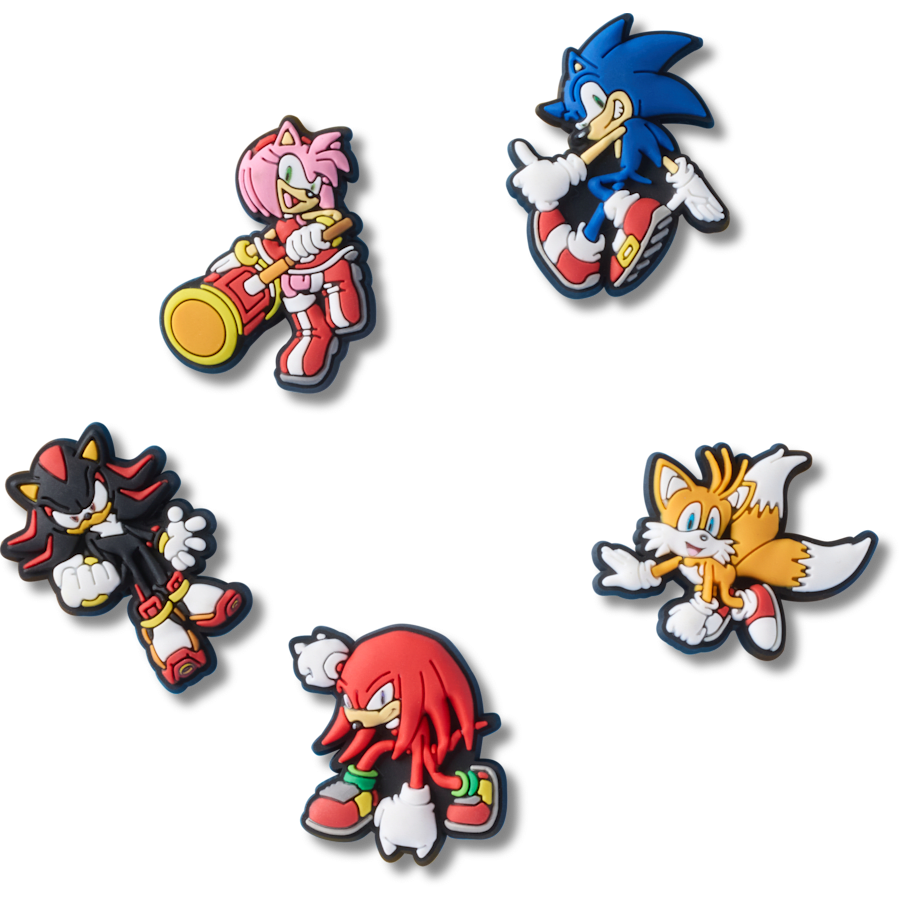 Crocs - Sonic the Hedgehog 5Pck Jibbitz™ charms