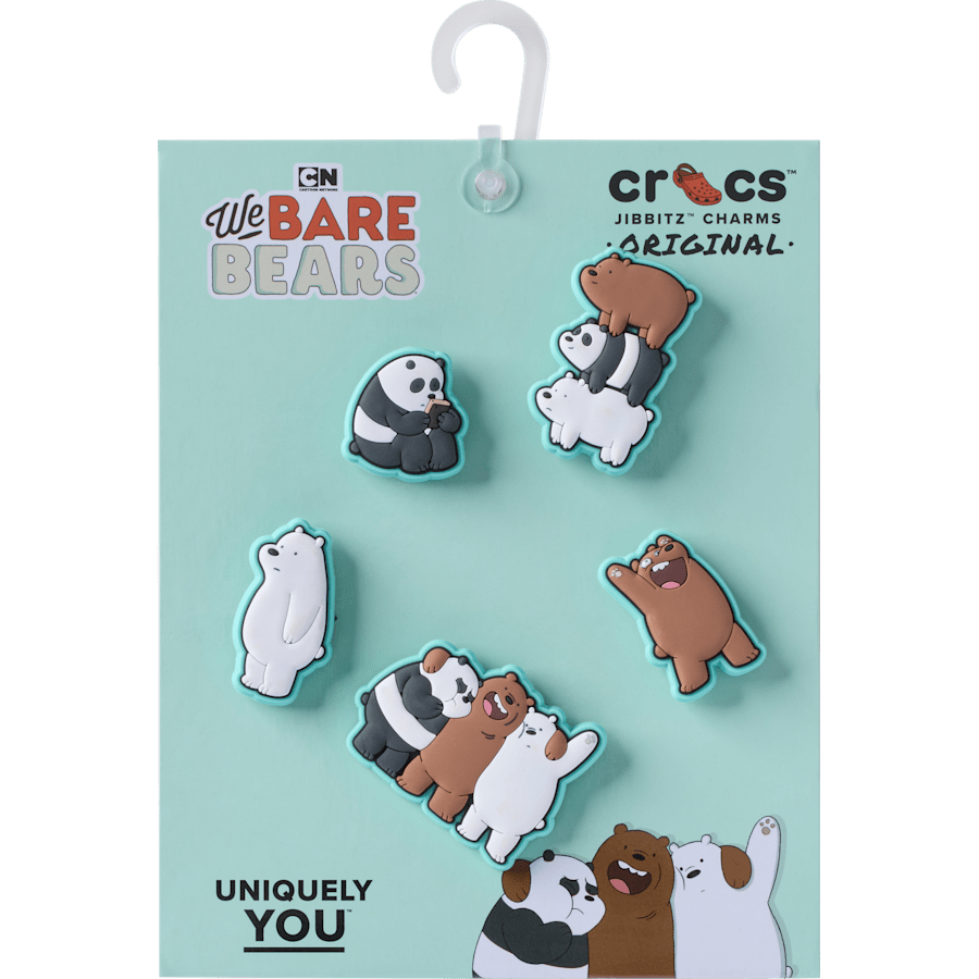 Crocs - We Bare Bears 5 Pack  Jibbitz™ charms