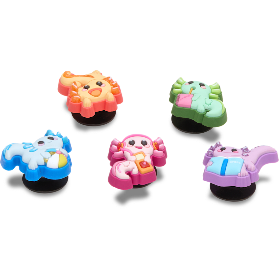 Crocs - Tiny Axolotls 5 Pack Jibbitz™ charms