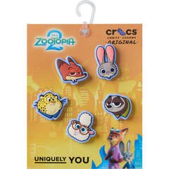Crocs - b'Disney Zootopia 2 5 Pack Jibbitz Shoe Charm'