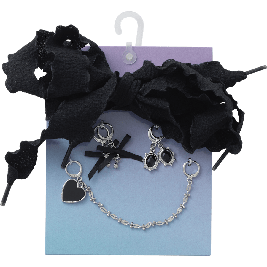 Crocs - Laces and Dainty Bow Charm Kit Jibbitz Shoe Charm